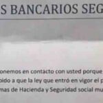 Carta Seguridad Social estafa